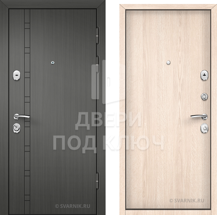 Входная вторая дверь в дом ДПК-2173