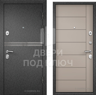 Дверь 2 мм с толщиной металла на заказ с порошковым напылением ДПК-13369